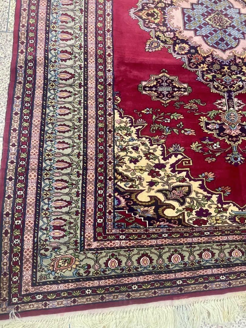 最高級の伝統的なペルシャ絨毯/サイズ:200x300cm….. ab6