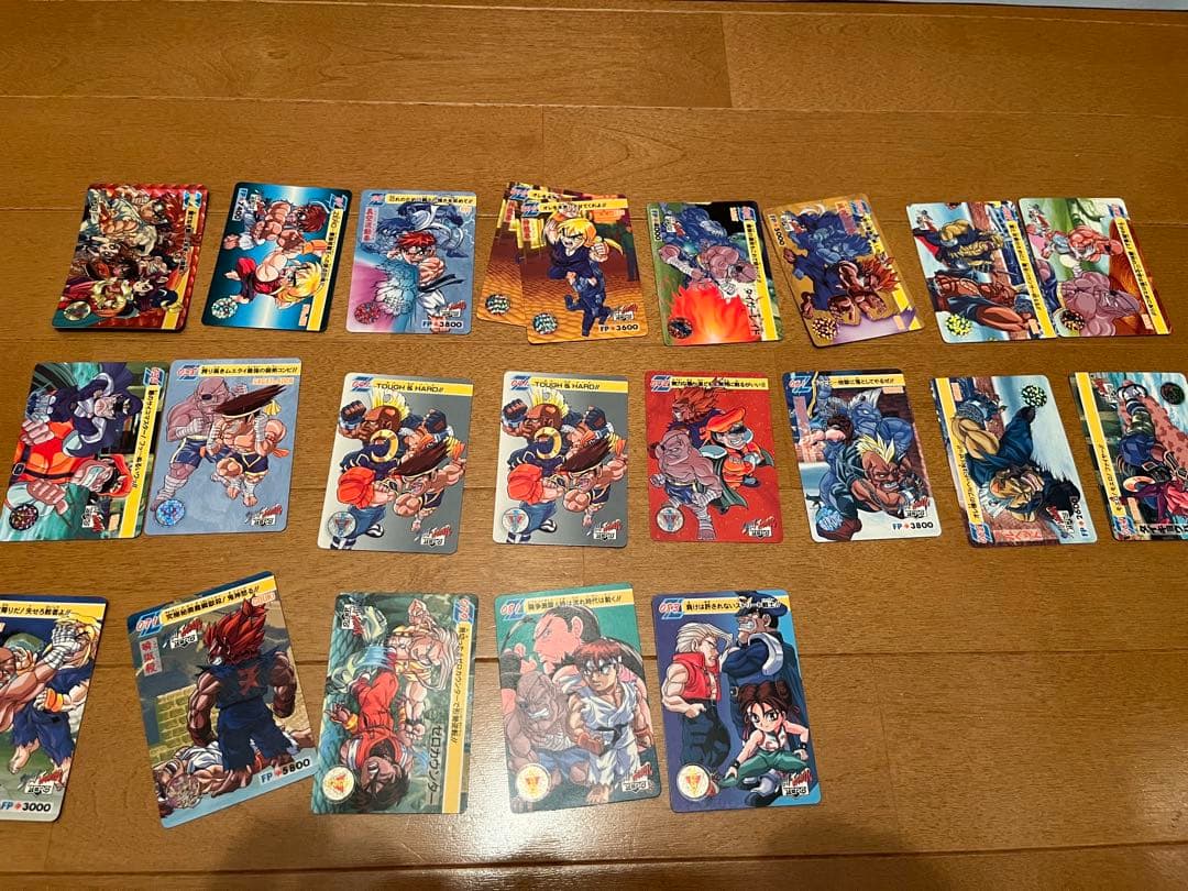 カードダス ストリートファイターⅡ目立った傷や汚れなし