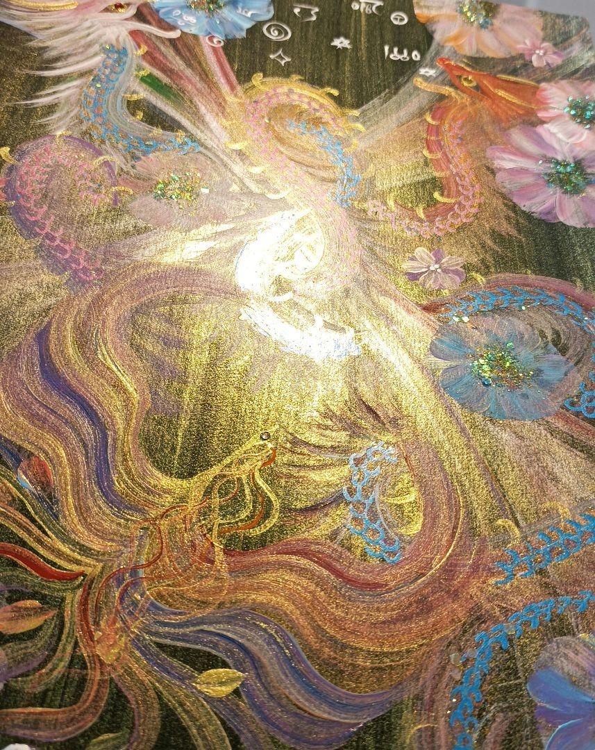 開運絵画　❀龍柱❀自宅をパワースポットに❀