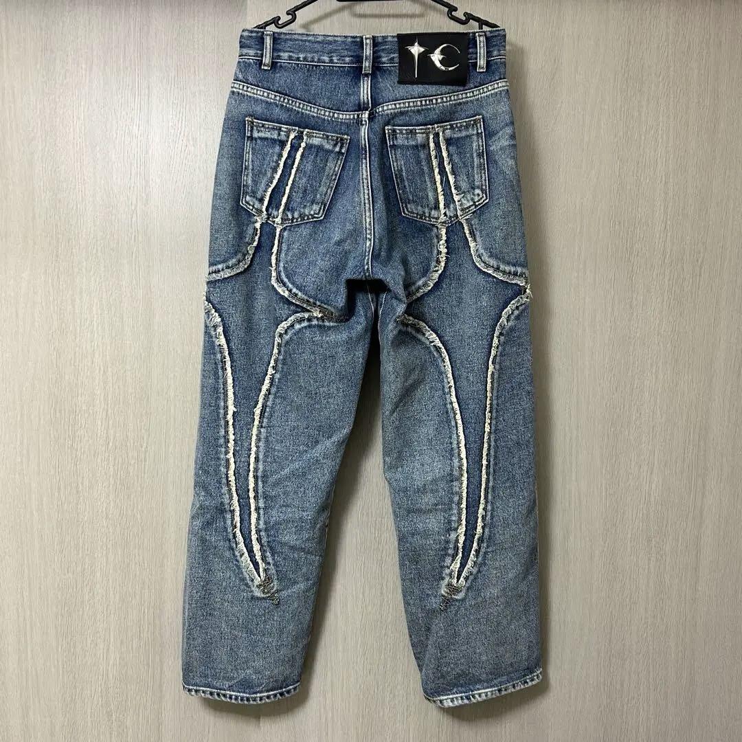 Thug Club Tribal Denim Pantsトライバルデニムパンツ3 Thug Club Tribal Denim Pants トライバルデニムパンツ - メルカリ