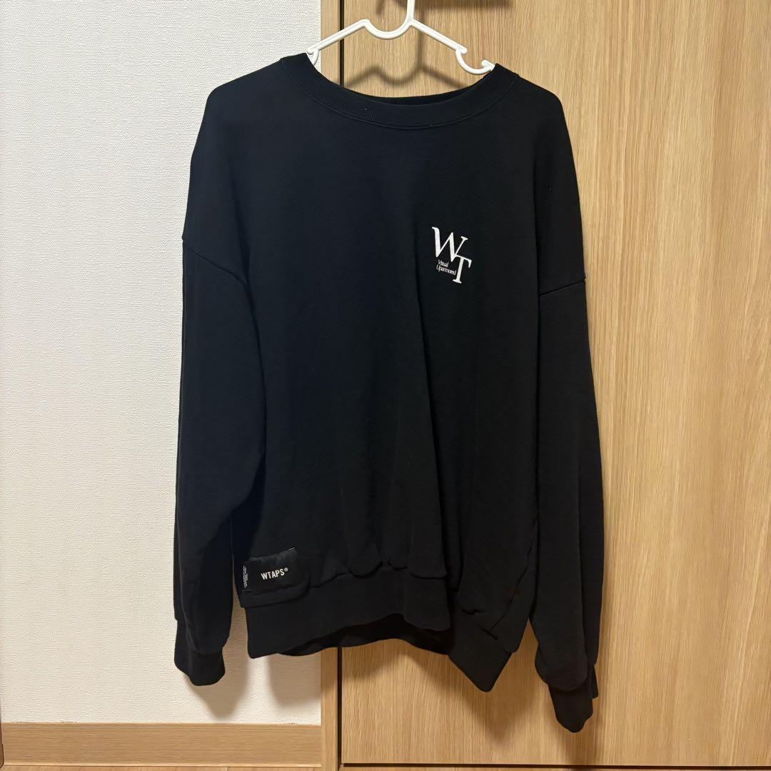 WTAPS LOCKS SWEATER COTTON BLACK M 02