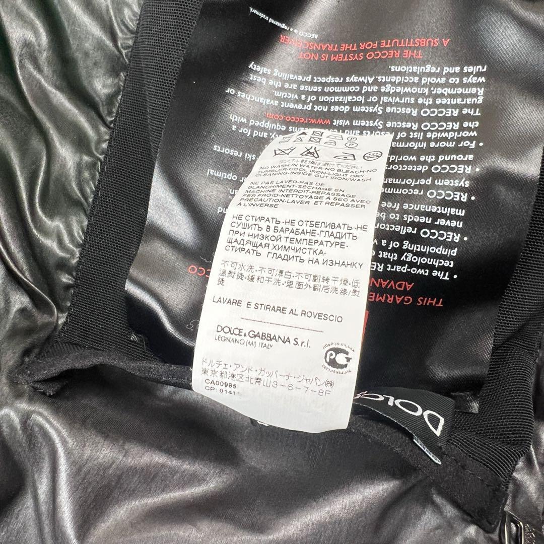 ジャケット・アウター DOLCE&GABBNA RECCO system down jacket