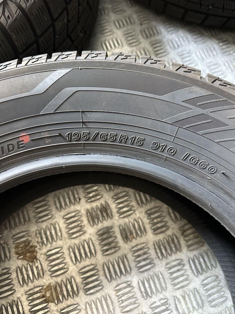 YOKOHAMA 195/65R15 スタッドレスタイヤ セット (2-12)