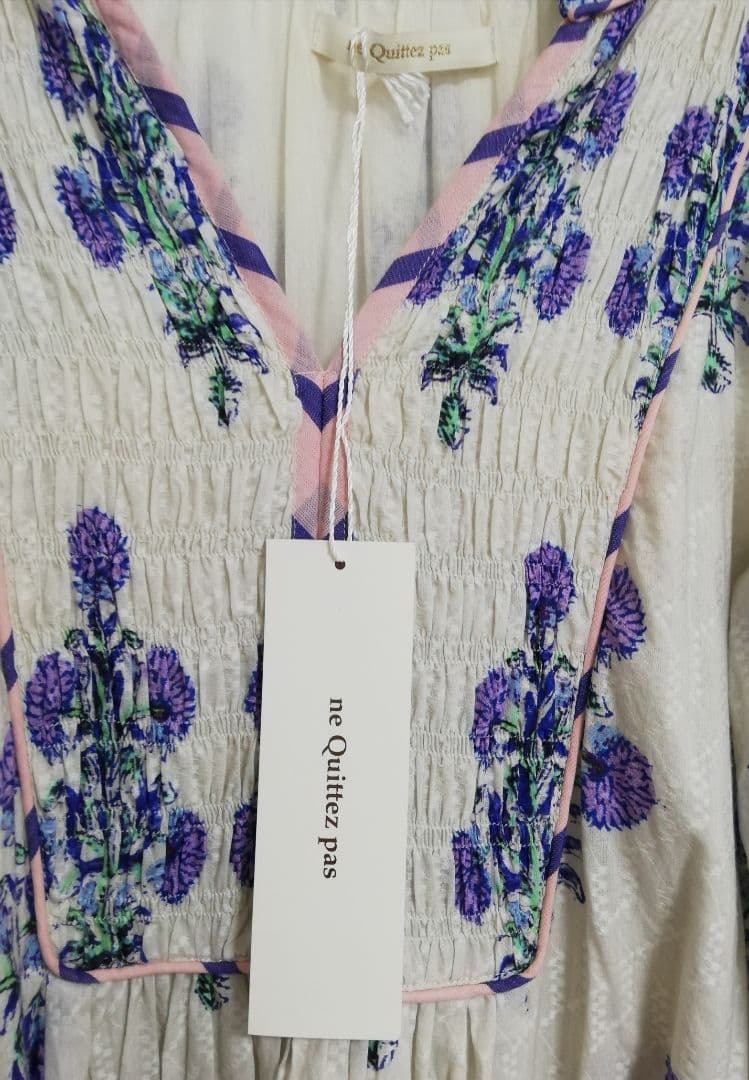 NE QUITTEZ PAS　ヌキテパ　マリーゴールド　ワンピース M