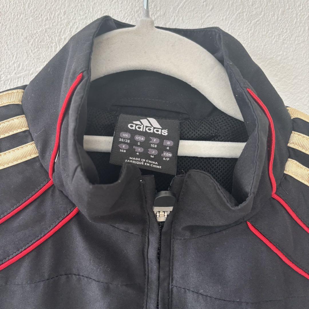 美品　AC Milan adidas ジャケット 黒　Mサイズ