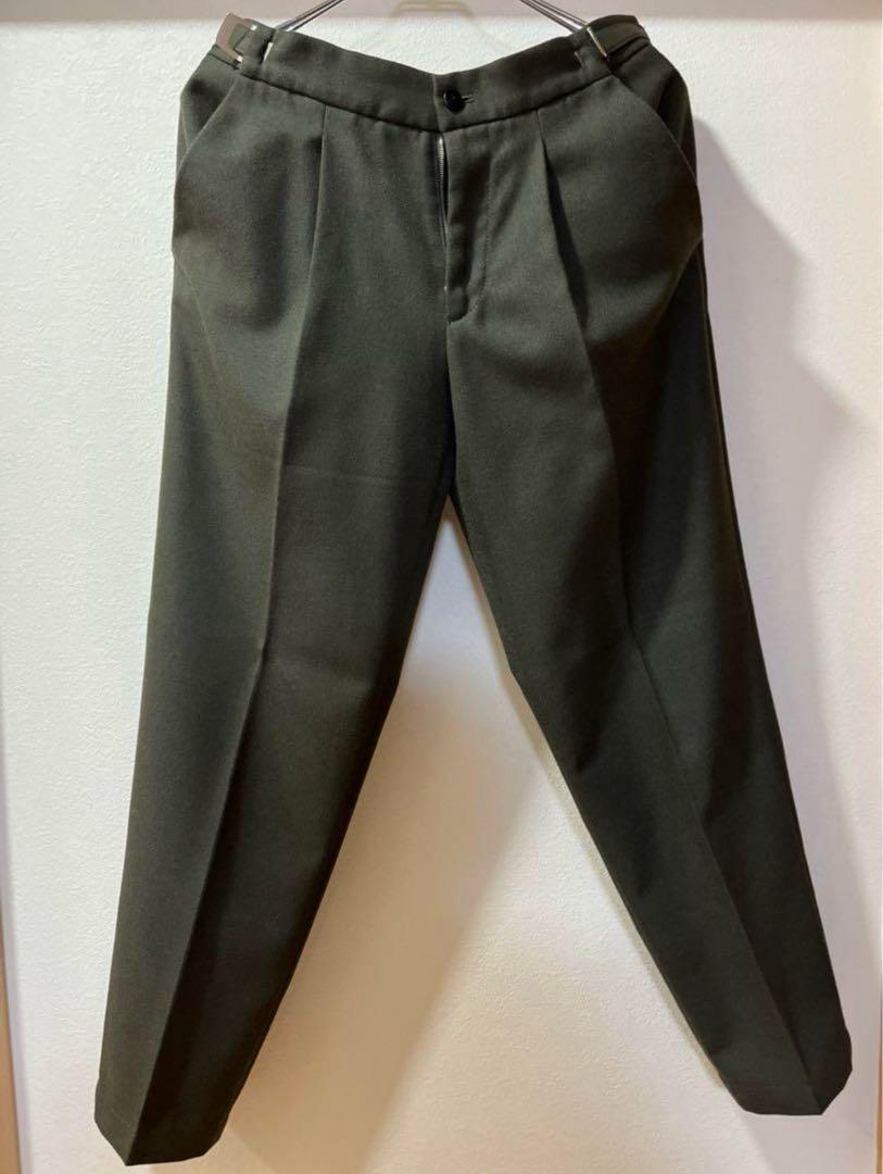 【新品】cellar door テーパードパンツ　44 カーキ　セラードアー