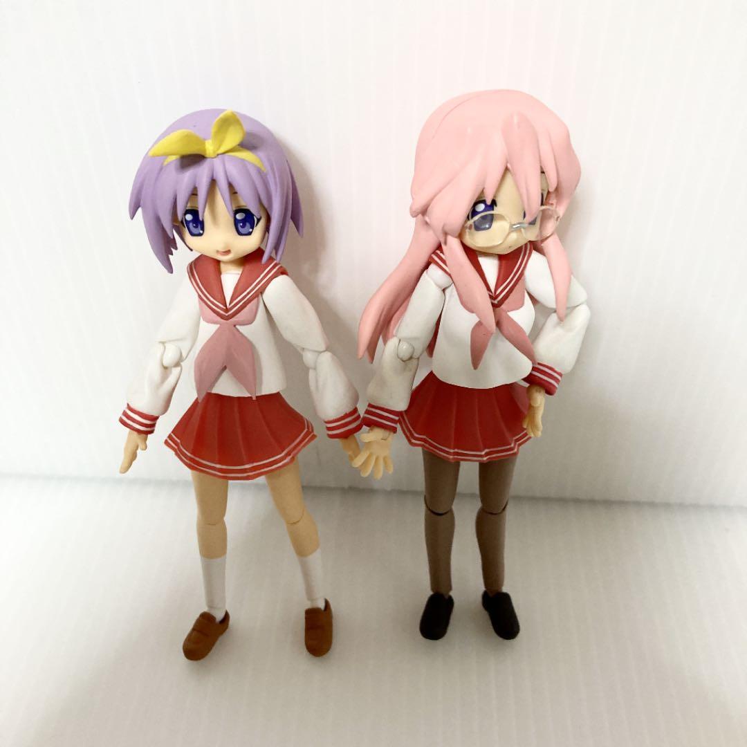 Figma らき すた 柊つかさ 高良みゆき 冬服ver 2体セット メルカリ
