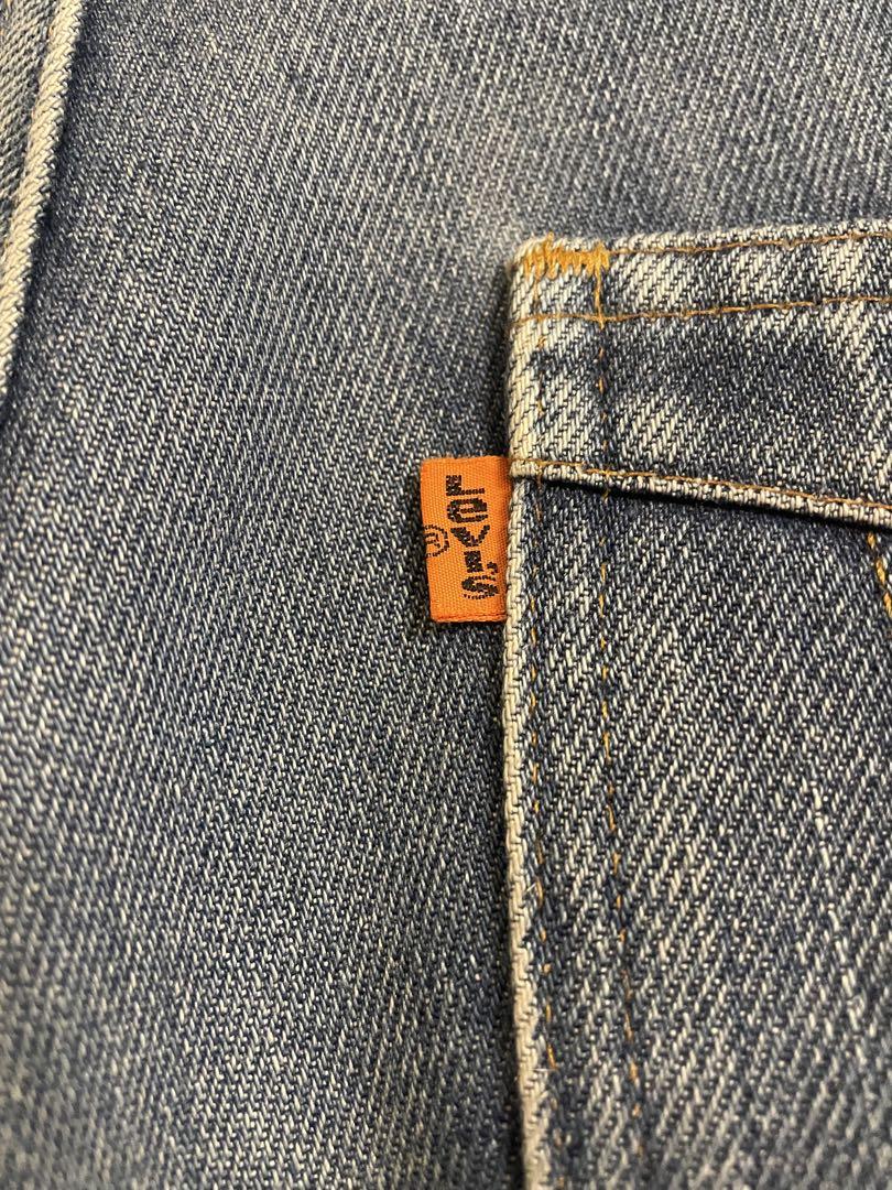 【70s】levi's 441 17 フレアデニム　684 646 sacai
