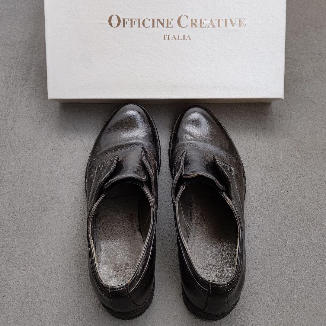 OFFICINE CREATIVE サイズ37 ブラック イタリア製Ω