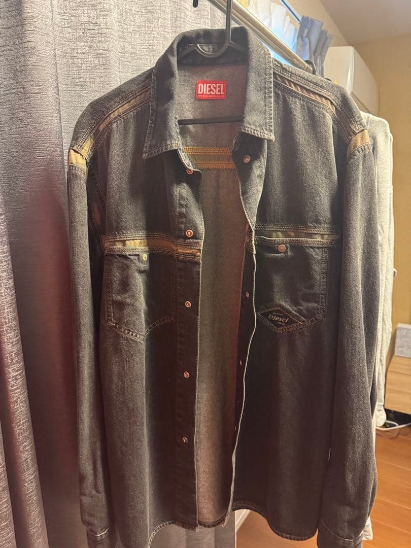DIESEL デニムジャケット ファッション メンズ ジャケット・アウター
