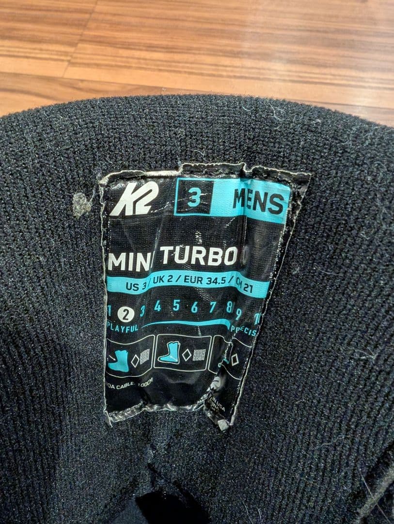 ジュニア スノーボードブーツ K2 21.0cm