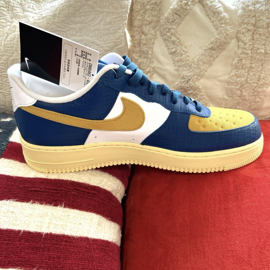 【新品!!!】エアフォース1 x UNDEFEATED 5 On It 30cm