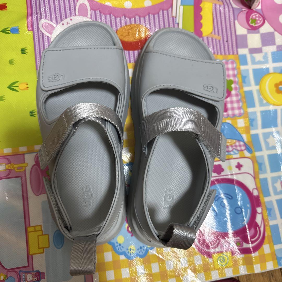 新品 未使用 UGG アグ サンダル SANDAL 迷彩 グレー