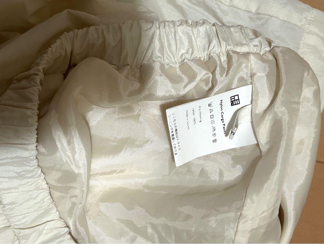 パンツ ohotoro Nylon Cargo Pants Ivory