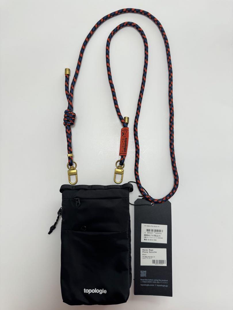 Topologie Phone Sacoche フォンサコッシュストラップ付き