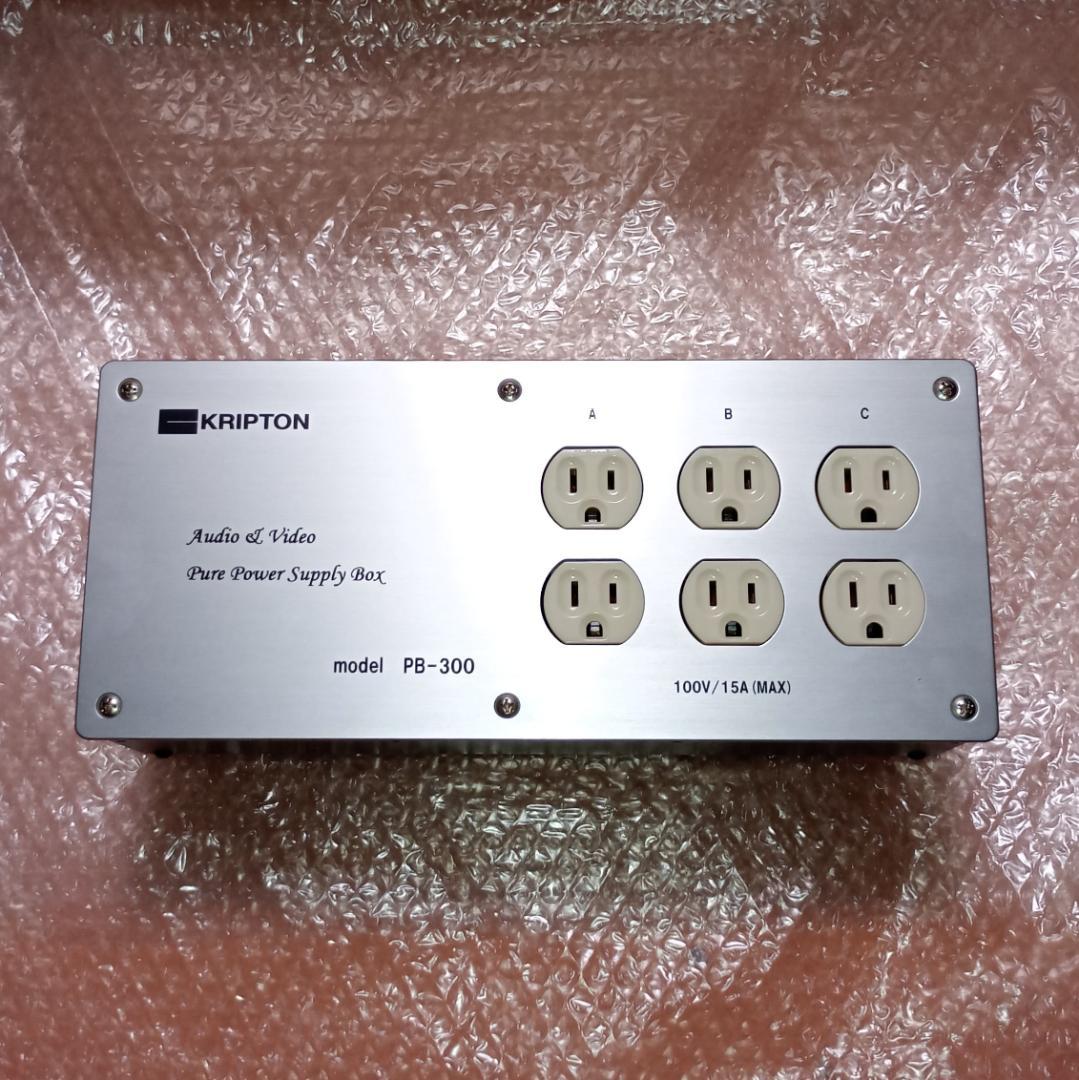 ★【動作品】KRIPTON PB-300 大型 6口電源タップ【送料無料】
