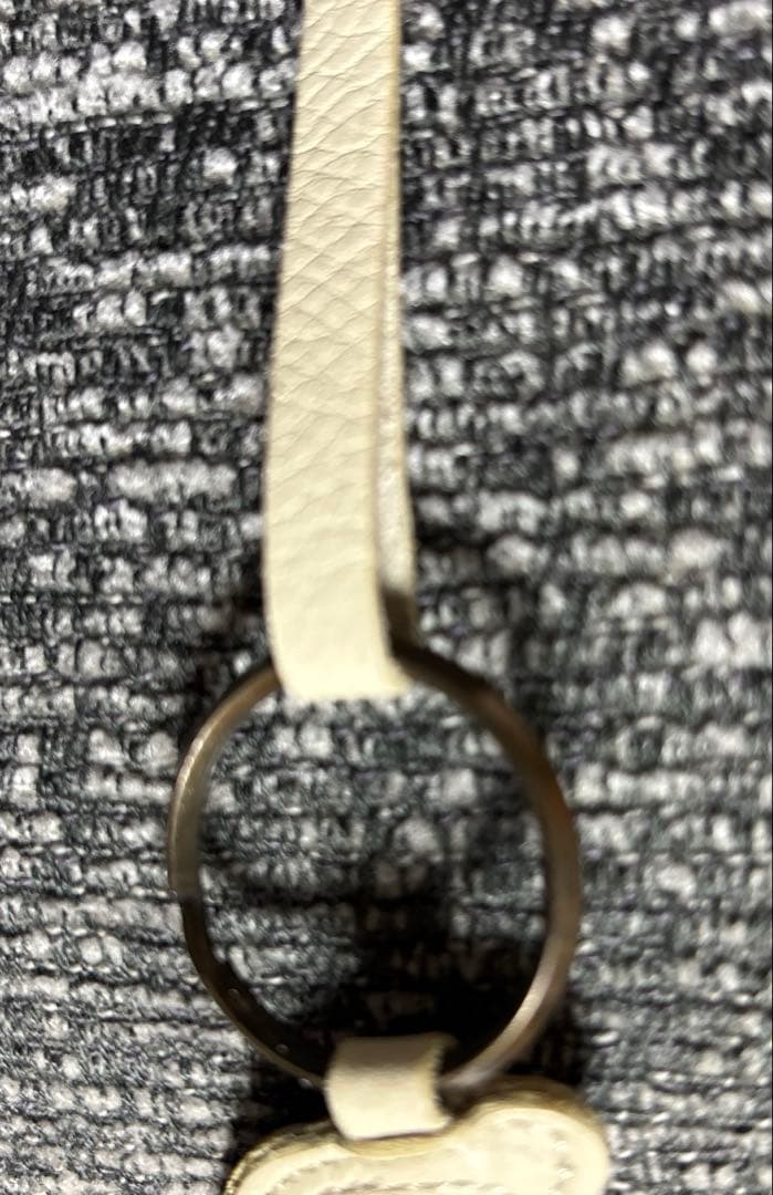 未使用品　IBIZA イビザ　うさぎのチャーム　キーリング