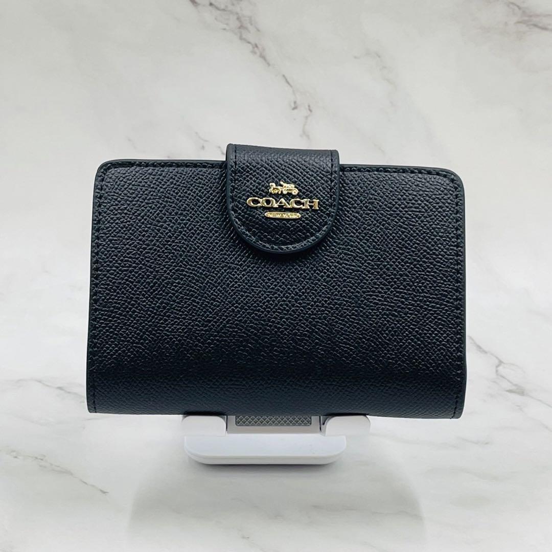 COACH コーチ 折り財布 ミディアムコーナージップウォレット