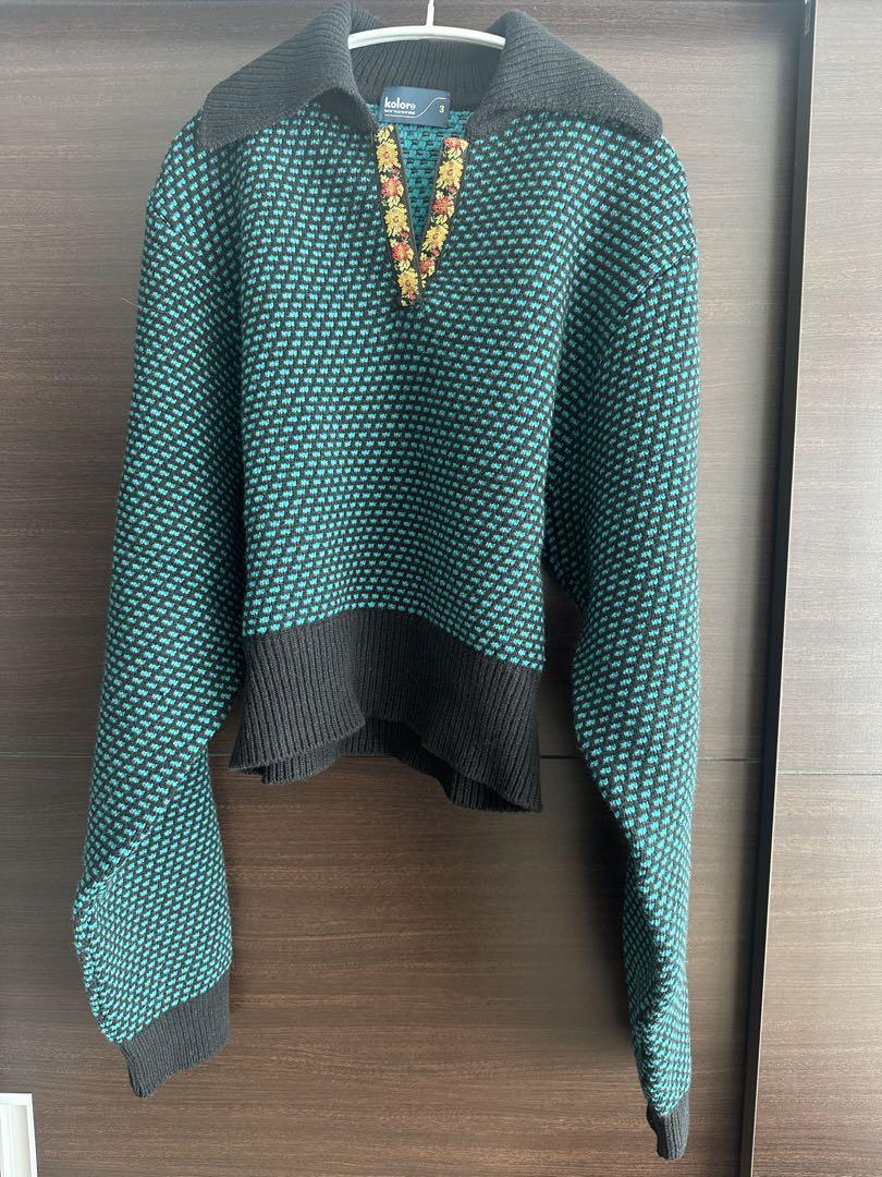 kolor カラー　23aw knit