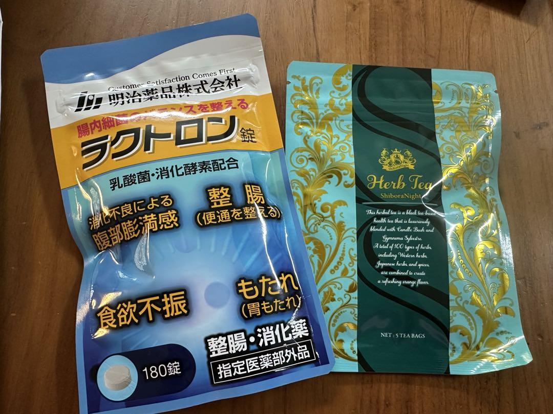 【新品未開封】明治薬品 ラクトロン 180錠➕おまけ付き 新品未開封】明治薬品 ラクトロン 180錠おまけ付き - メルカリ