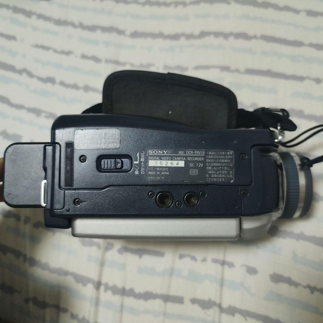 SONY ソニー DCR-TRV18 ミニDV ビデオカメラ Sony DCR-TRV18 Mini DV Digital network Handycam video