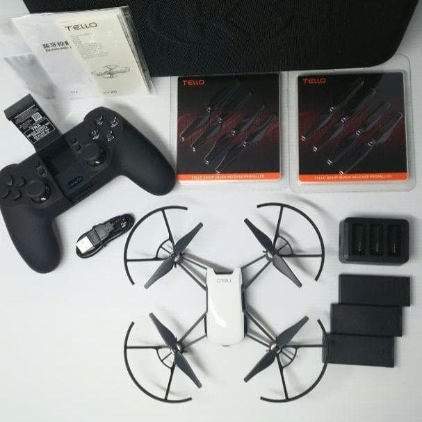 ドローン DJI Tello + コントローラー フルセット ドローン DJI Tello + コントローラー フルセット