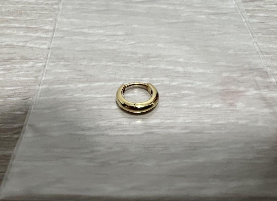 【定価49,500円】ete 18k フープピアス