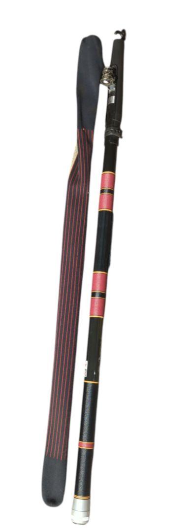 がま磯 4号 5.4M ハイカーボンロッド HH 竿袋付 【販売時41000円】