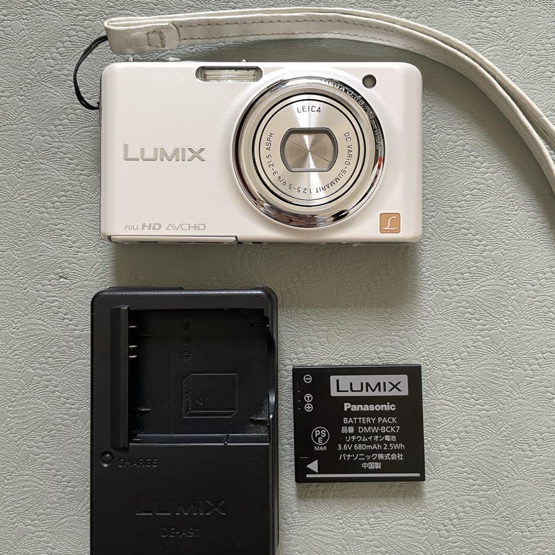 【美品】LUMIX DMC-FX77 ホワイト