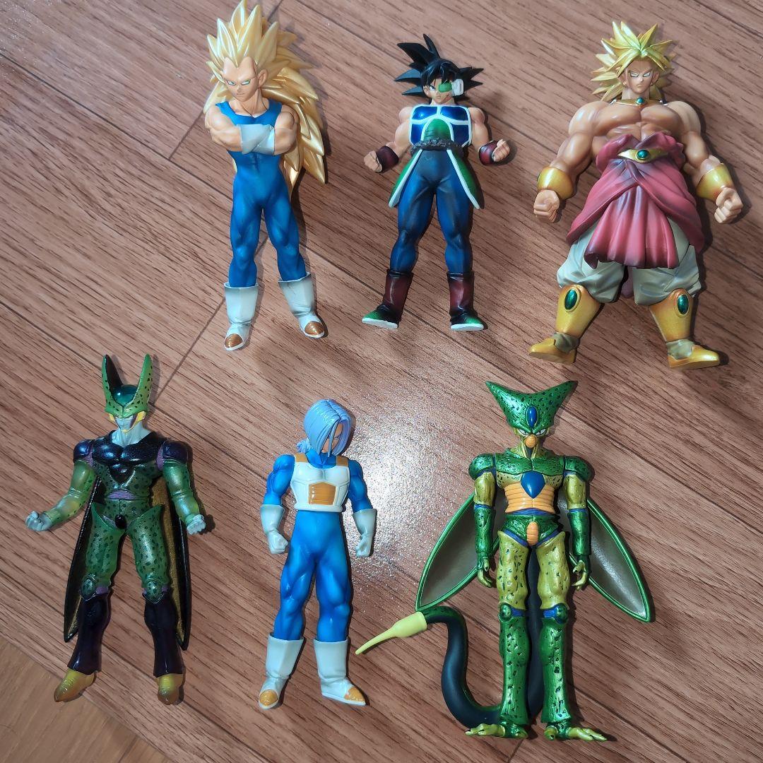 長髪トランクス、セル第一形態など超彩色ドラゴンボール フィギュア 6体セットコミック・アニメ
