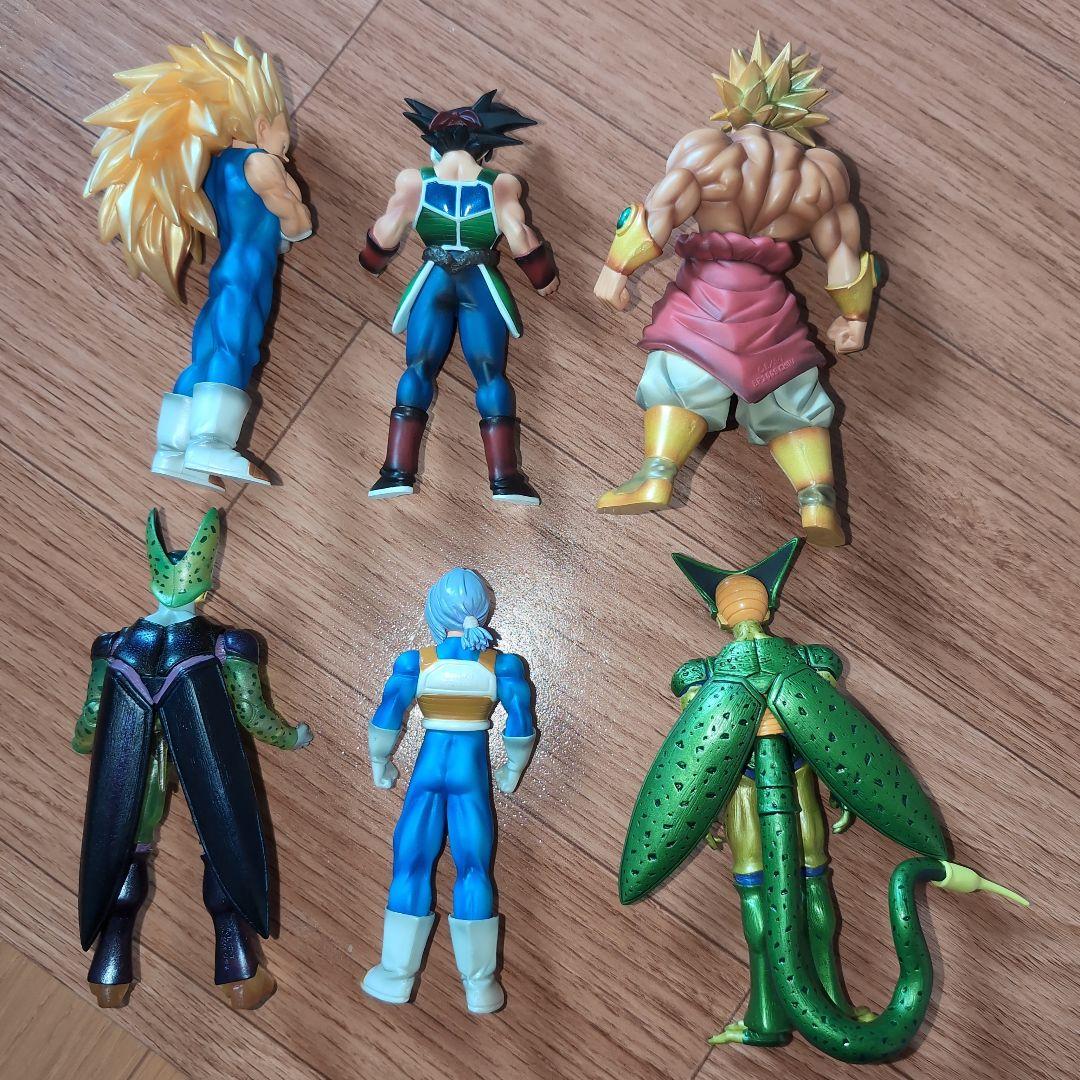 長髪トランクス、セル第一形態など超彩色ドラゴンボール フィギュア 6体セット