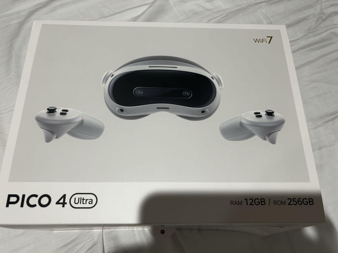 pico4 Ultra VRヘッドセット 12GB RAM 256GB目立った傷や汚れなし