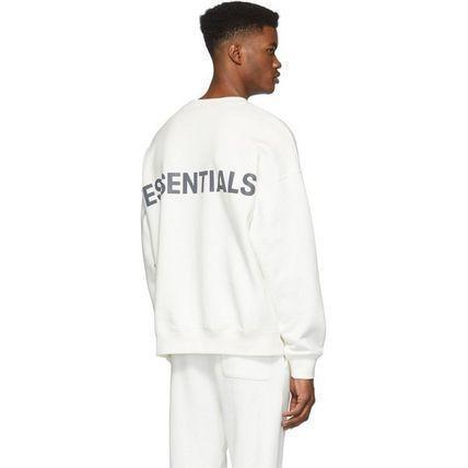 【XL】白　スウェット fog essentials リフレクティブ