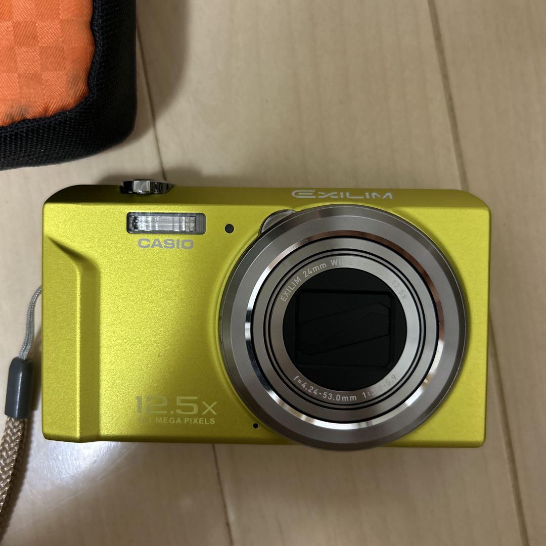 CASIO EXILIM イエロー