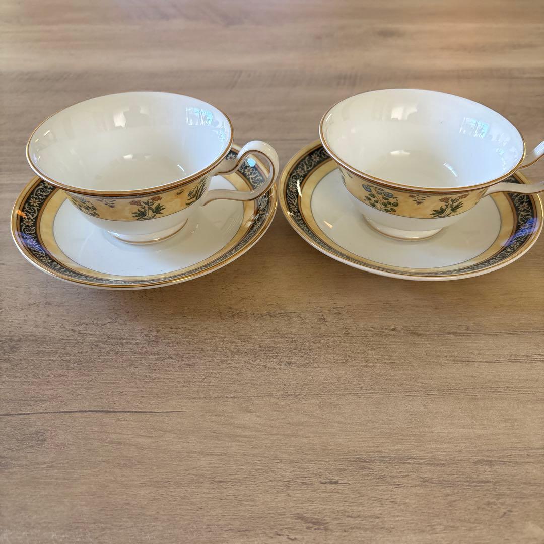 《美品》ウェッジウッド　インディア　カップ＆ソーサー2客セット