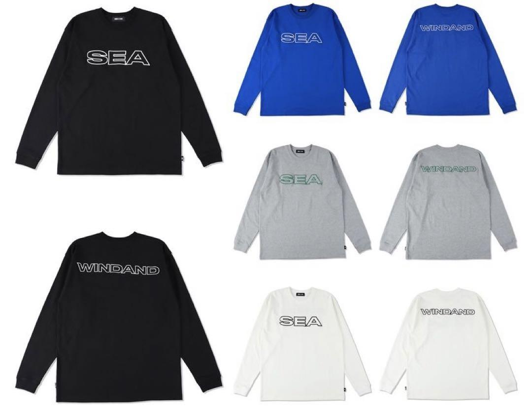 【WIND AND SEA】TIE DYE L/S TEE（WHITE）