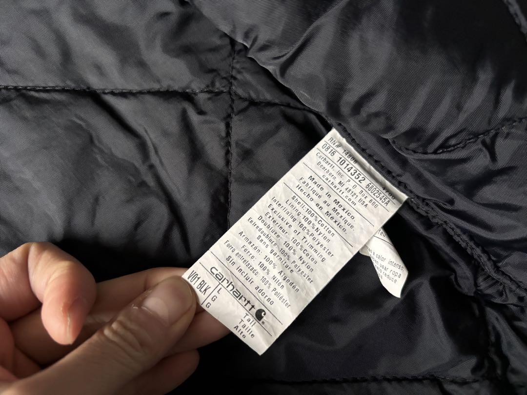 00s carhartt カーハート ダックベスト L TALL ブラック