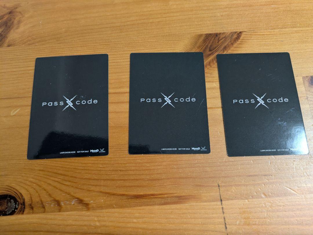 PassCode アルバム シングル CD まとめ売り passcodeのCD（通常版） アルバム1枚 シングル2枚 特典カード3枚