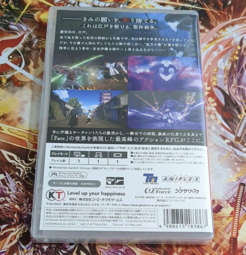 【Fate/Samurai Remnant フェイト/サムライ レムナント】新品