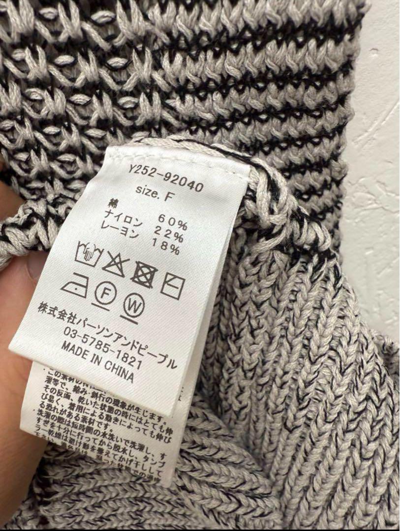 【YENN】PADDING NECK KNIT[Y252-92040] オフ PADDING NECK KNIT /Y252-92040 – PERSON&PEOPLE ONLINE STORE