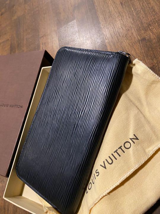 LOUIS VUITTON  ジッピー・ウォレット　ノワール　エピ