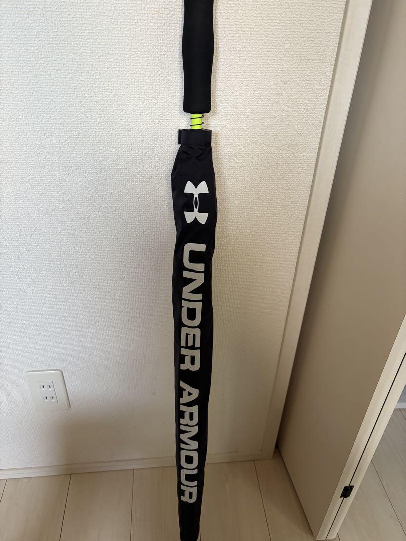 「未使用超美品」UNDER ARMOUR ゴルフ用傘 ブラック