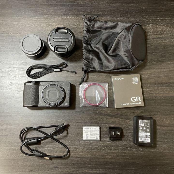 RICOH GR IIIx テレコン セット ファッションデザイナー mail.lagoa.pb