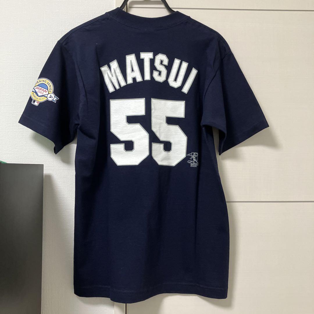 55 松井秀喜氏自筆サイン入り、'04MLB東京ドーム開幕戦・観戦
