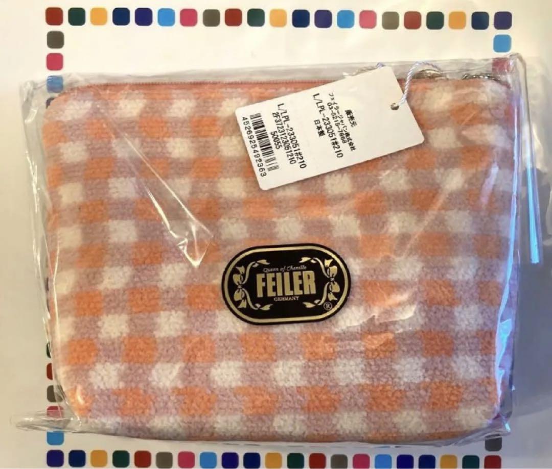 新発売 完売 フェイラー ラブラリーパーラー ポーチ 大 クリーム