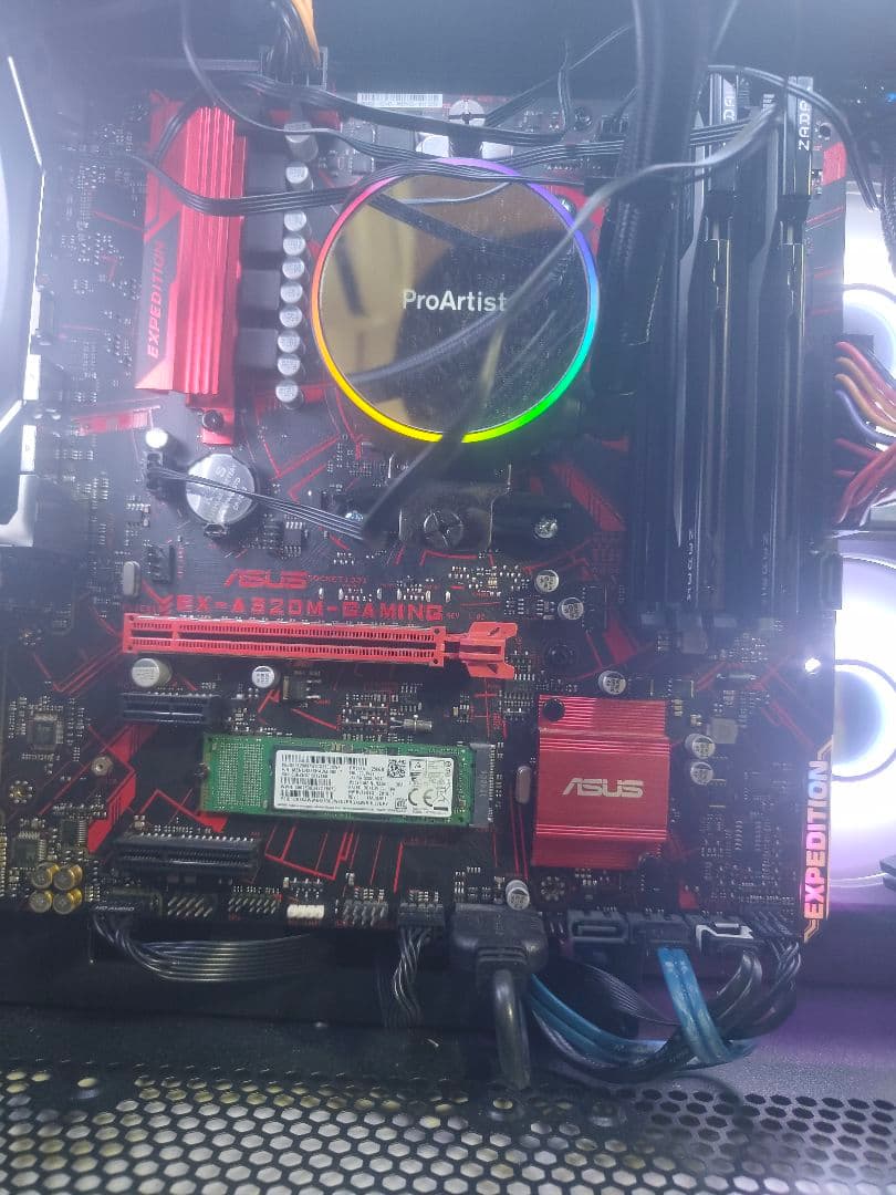 ライゼン5 3600マザーボードメモリセット 水冷クーラー付き