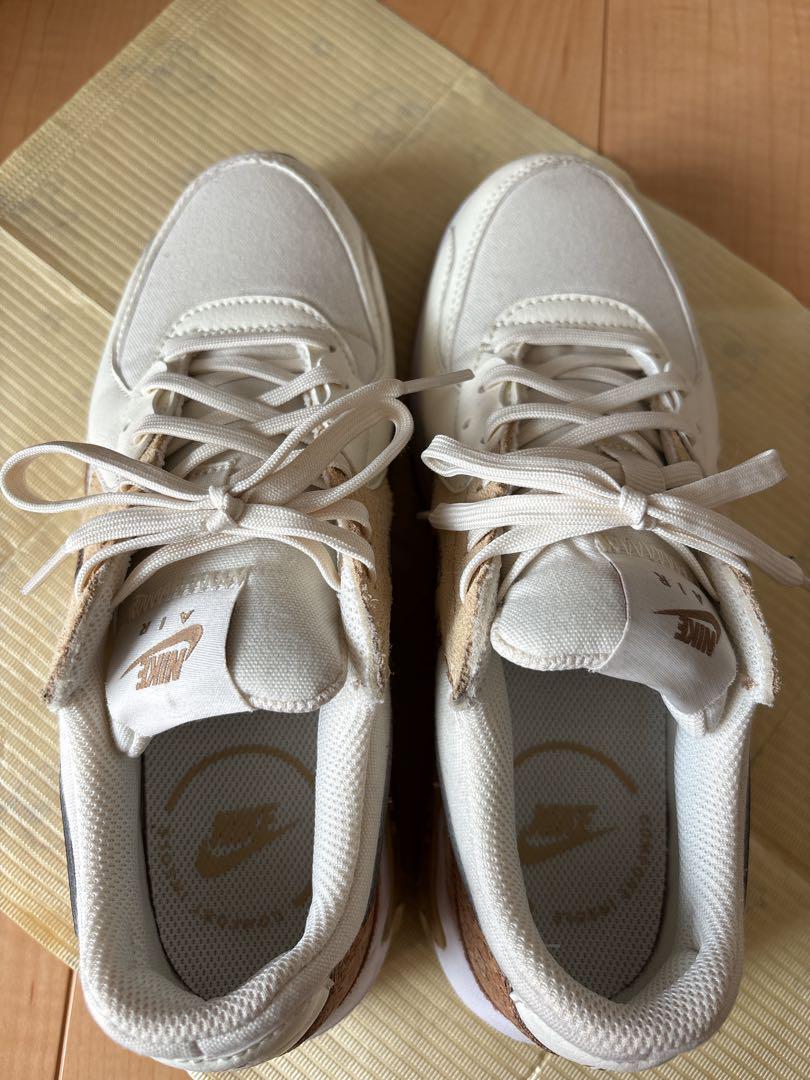 Nike Air Max ホワイト/ブラウン スニーカー　24㎝