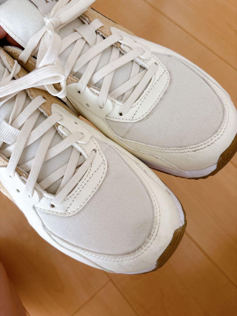 Nike Air Max ホワイト/ブラウン スニーカー　24㎝