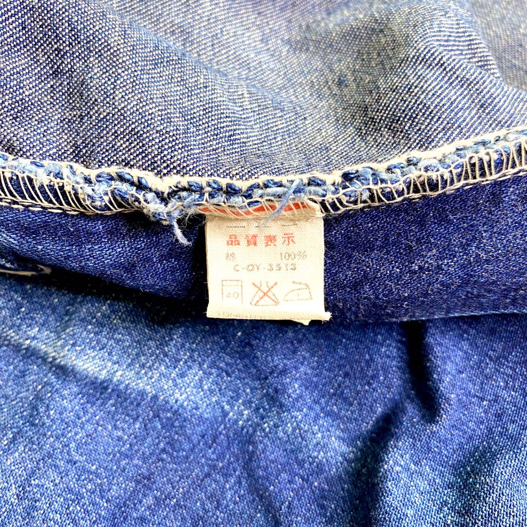 希少 70s BIGJOHN WORLD WORKERS カーゴ デニムパンツ