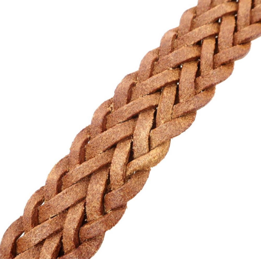 小物 Whitehouse Cox leather mesh belt